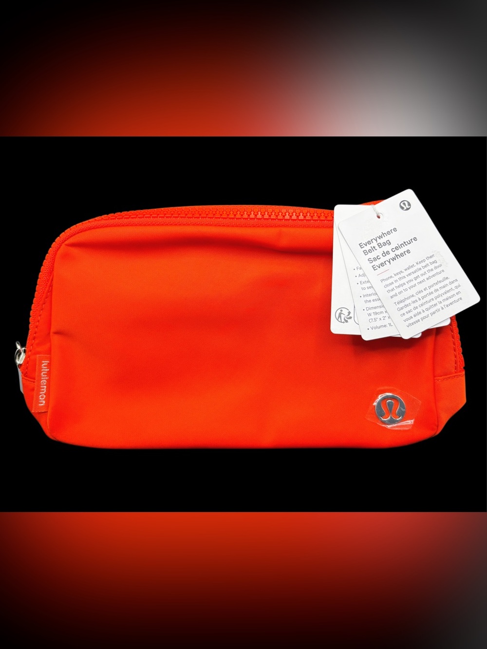 NWT lululemon Everywhere Belt Bag 1L Cherry Ember Crossbody Sold Out Online